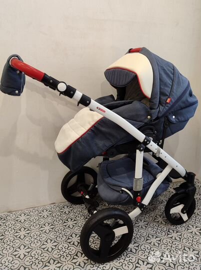 Коляска 2в1 Adamex BeBe-Mobile