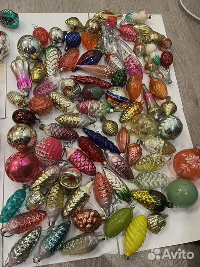 Елочные игрушки СССР