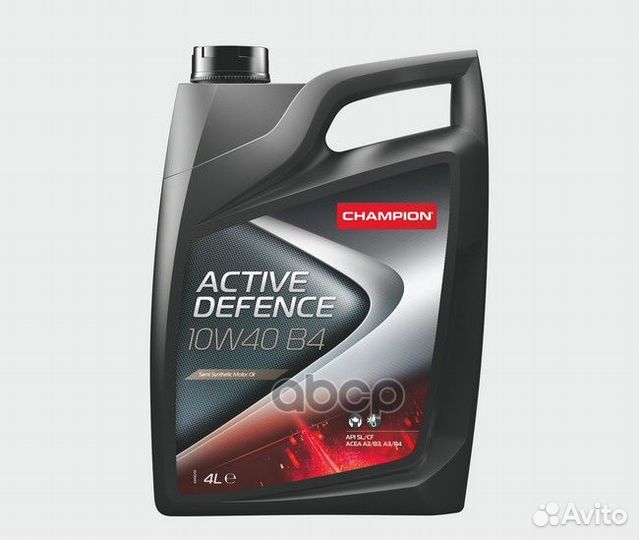 Масло champion 10W40 Active Defence A3/B4 SN/CF