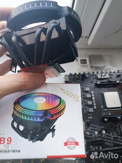 Комплект Ryzen 5600 16/32 Gb озу Материнка Новый