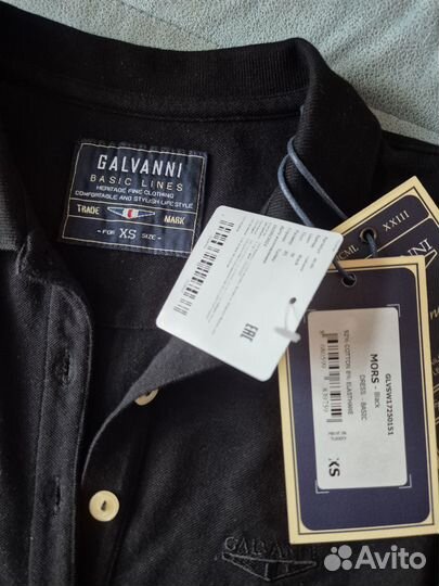 Платье Поло чёрное xs