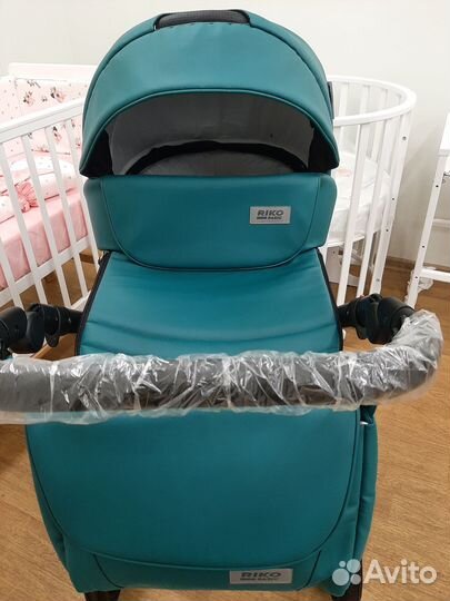 Коляска 2 в 1 Rico Montana, эко-кожа