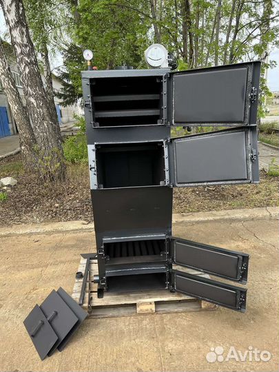 Твердотопливный котел одна загрузка 5 дня