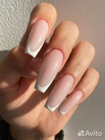 Маникюр гель-лак, наращивание ногтей