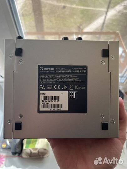 Звуковая карта steinberg ur12