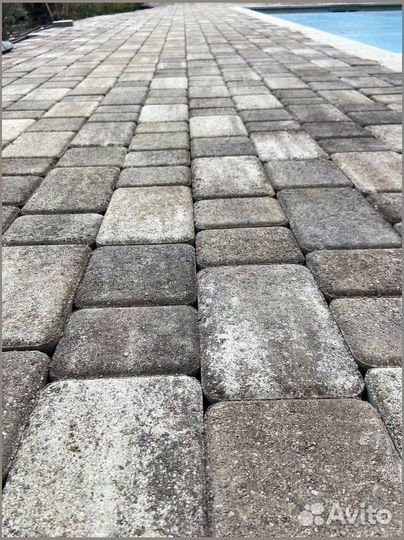 Тротуарная плитка и брусчатка от 120 м2