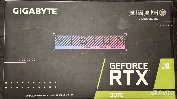 Gigabyte GeForce RTX 3080 vision OC (LHR)