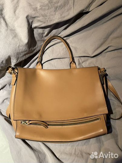 Сумка кожаная ASOS