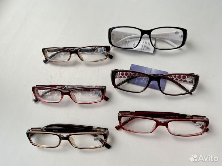 Очки оптические от +0,5 до +10,0 и -0,5 до -10.0