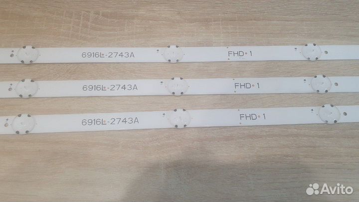 Подсветка 6916L-2743A LG 43LF, 43LH, 43LJ, 43LW