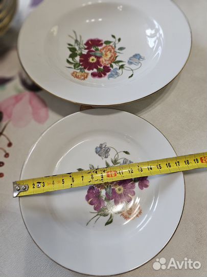 Тарелки из сервиза Kahla, 19 предметов