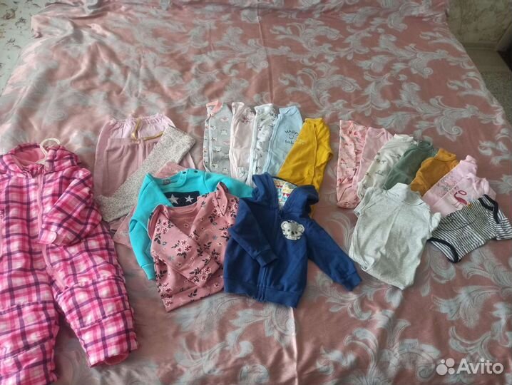 Вещи пакетом на девочку