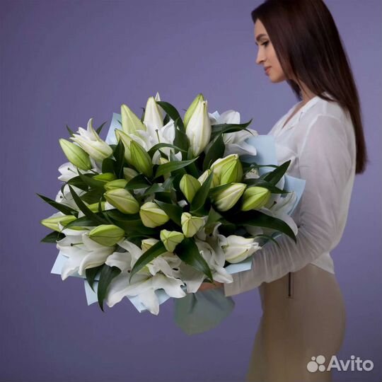 Цветы лилии