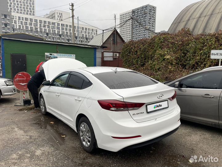 Hyundai Elantra 1.6 AT, 2017, 480 000 км