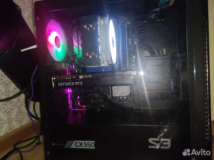 Игровой компьютер rtx 3060 + ryzen 7