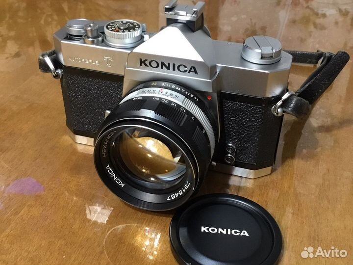 Konica autoreflex T + Konica hexanon 1:1,4/f57mm