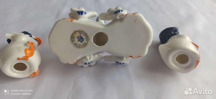 Солонка и перечница на подставке набор