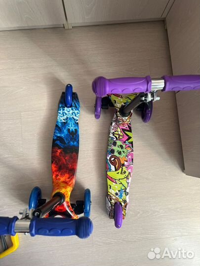 Самокат детский трехколесный