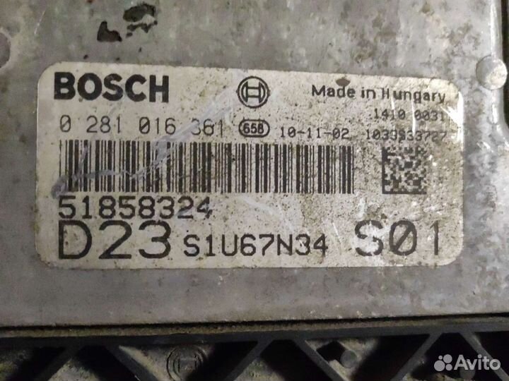 Блок управления двигателем Фиат Дукато Елабуга