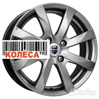 Кик Джемини 6x15 4x100 ET50 Dia60.1 Дарк платинум