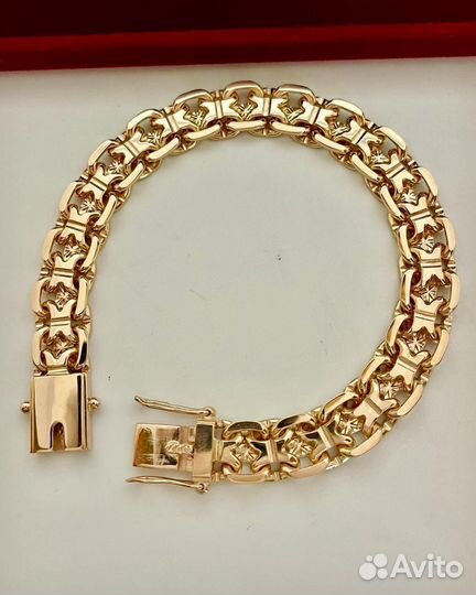 Золотой Браслет Новый Золотая Цепь на Руку