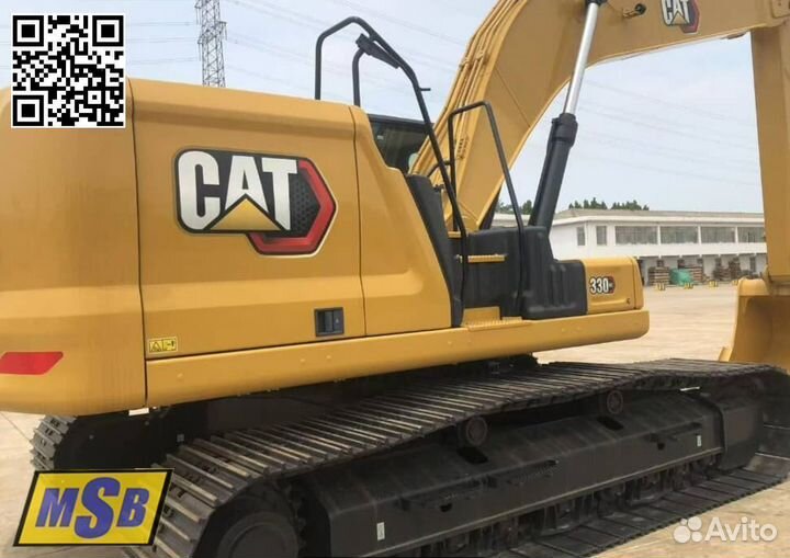 Замена лобового стекла на Caterpillar 330GC