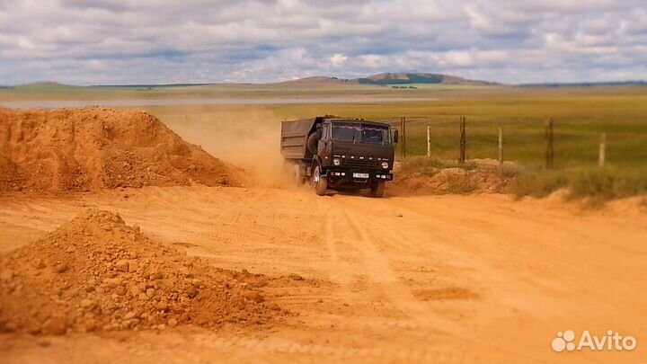 Песок строительный