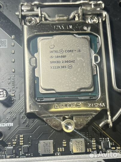 I5 10400f+b560m+16gb