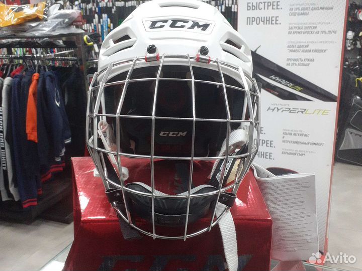 Шлем с маской CCM resistance combo