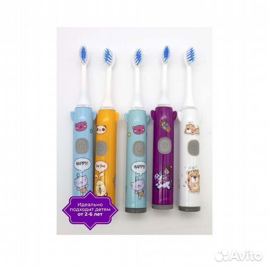 Электрическая зубная щётка детская