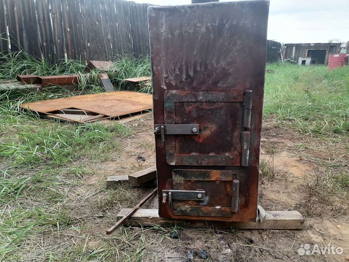 Печь дровяная отопительная