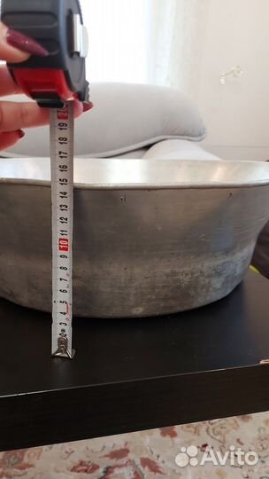 Таз алюминиевый