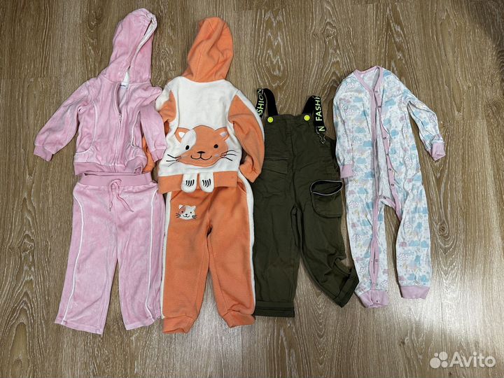 Пакет одежды для девочки 92 98 см