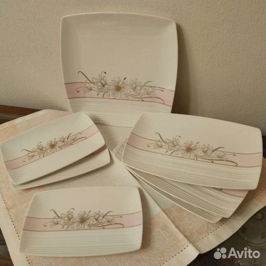 Сет для суши, салатов, нарезки # фарфор