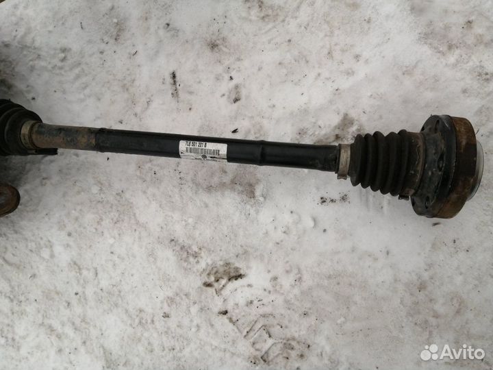 Привод Полуось передний задний Туарег 1 2.5 МКПП