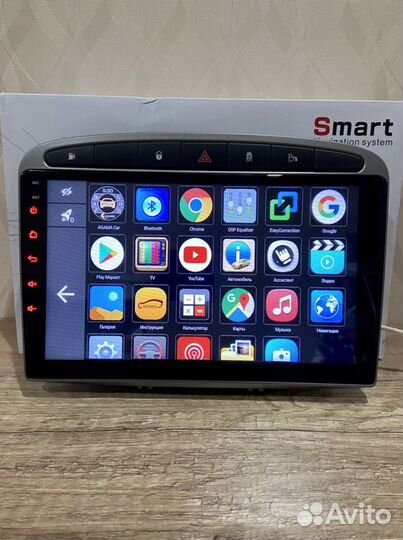 Магнитола Peugeot 308 Android