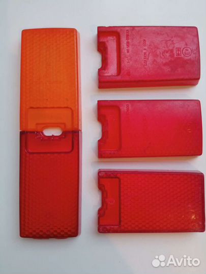 Рассеиватели задних фонарей ваз 21011