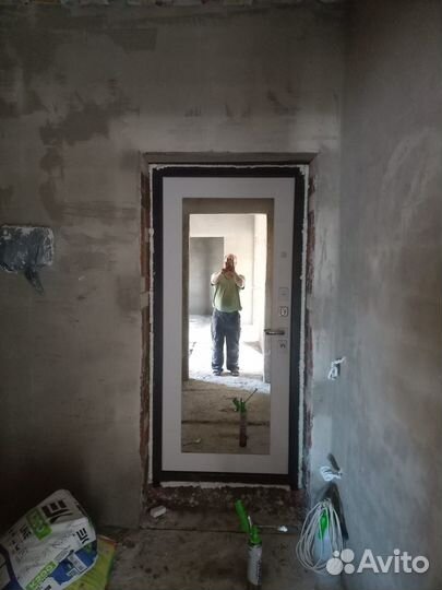 Металлическая дверь утепленная, звукоизоляция