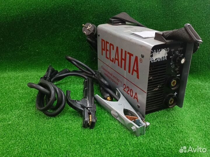 Ч) сварочный аппарат ресанта 220а (32588)