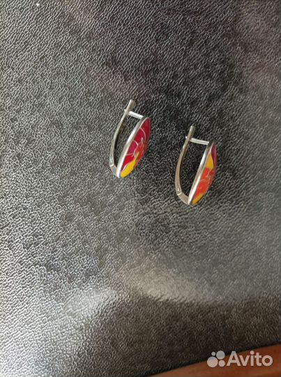 Серебряный комплект, браслет, кольцо