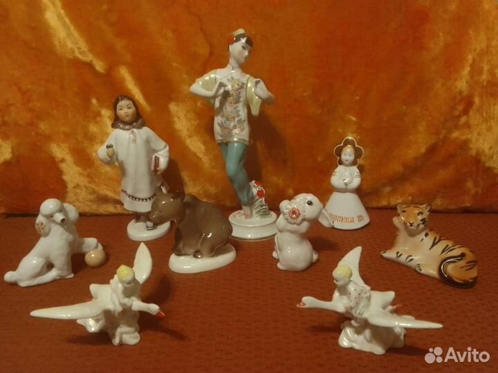 Фарфоровые статуэтки советского периода