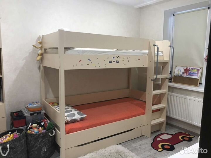 Двухъярусная кровать бу, детская спальня полностью