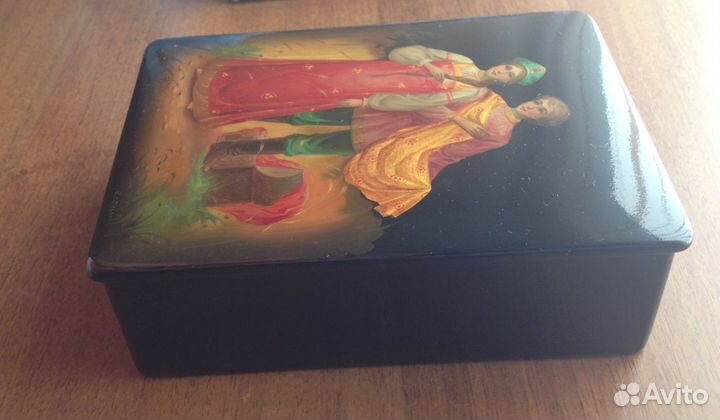 Шкатулка Федоскино, 1984 год