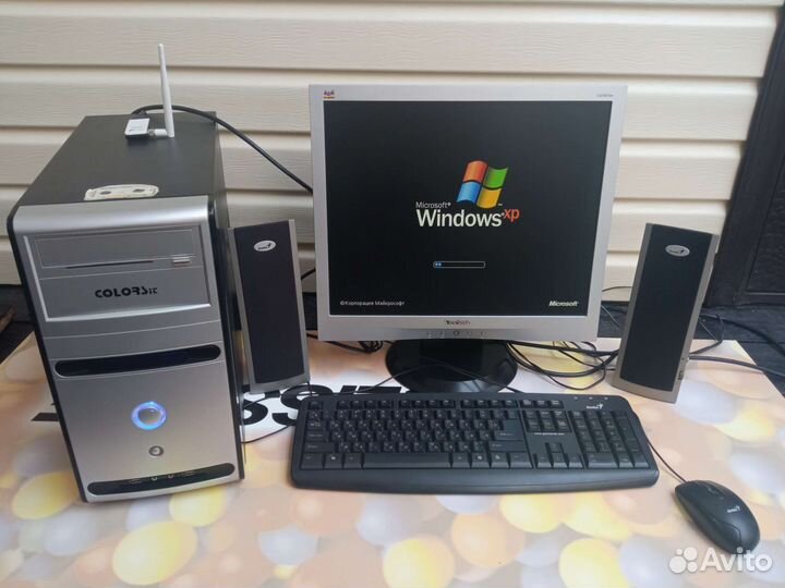 Компьютер в сборе. Intel Xeon E5440, 4 гига, 4ядра