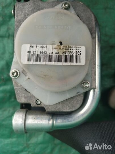 Ремень безопасности правый Nissan Note 2006-2013