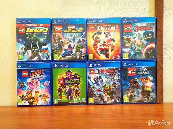 Lego PS4 (новые в пленке)