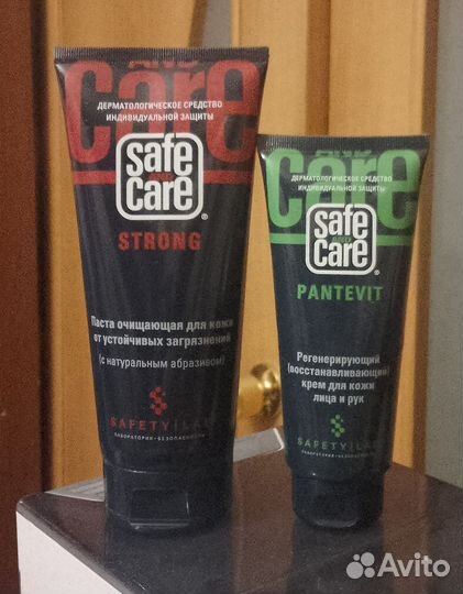 Паста очищающая и крем востанавливающий