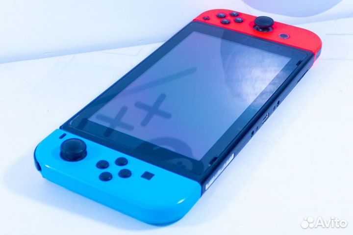 Nintendo Switch Neon Red/Blue Rev2 128gb+Kefir б/у