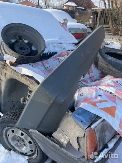 Задний бампер ваз 2109