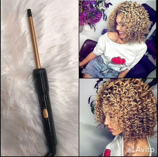 Плойка для афрокудрей